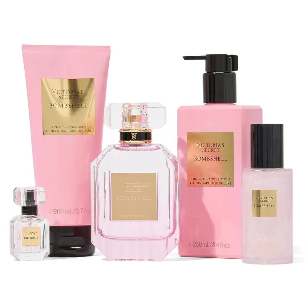 SET BOMBSHELL ULTIMATE GIFT VICTORIA SECRET MUJER 5PZS