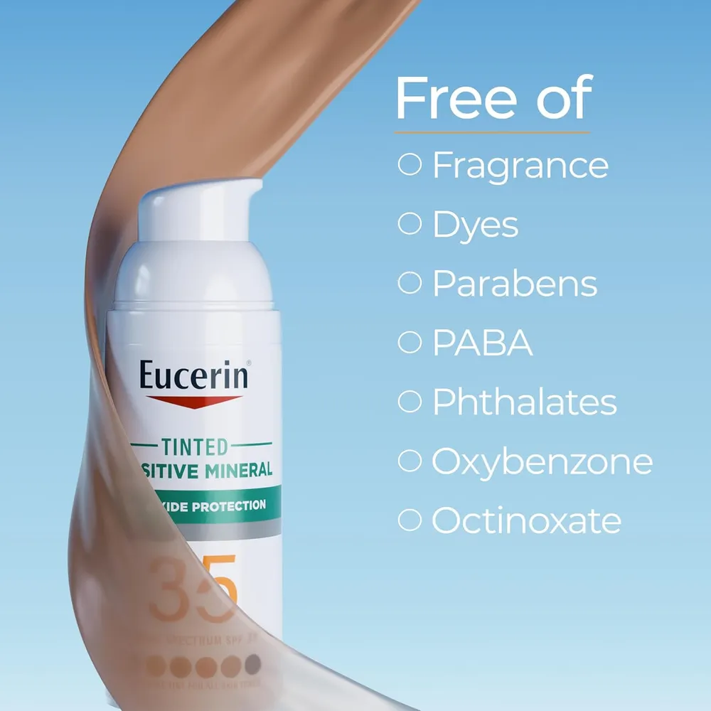 EUCERIN PROTECTOR SOLAR CON COLOR EUCERIN SUN SENSITIVE SPF 35 - 1.7 OZ / 50 ML