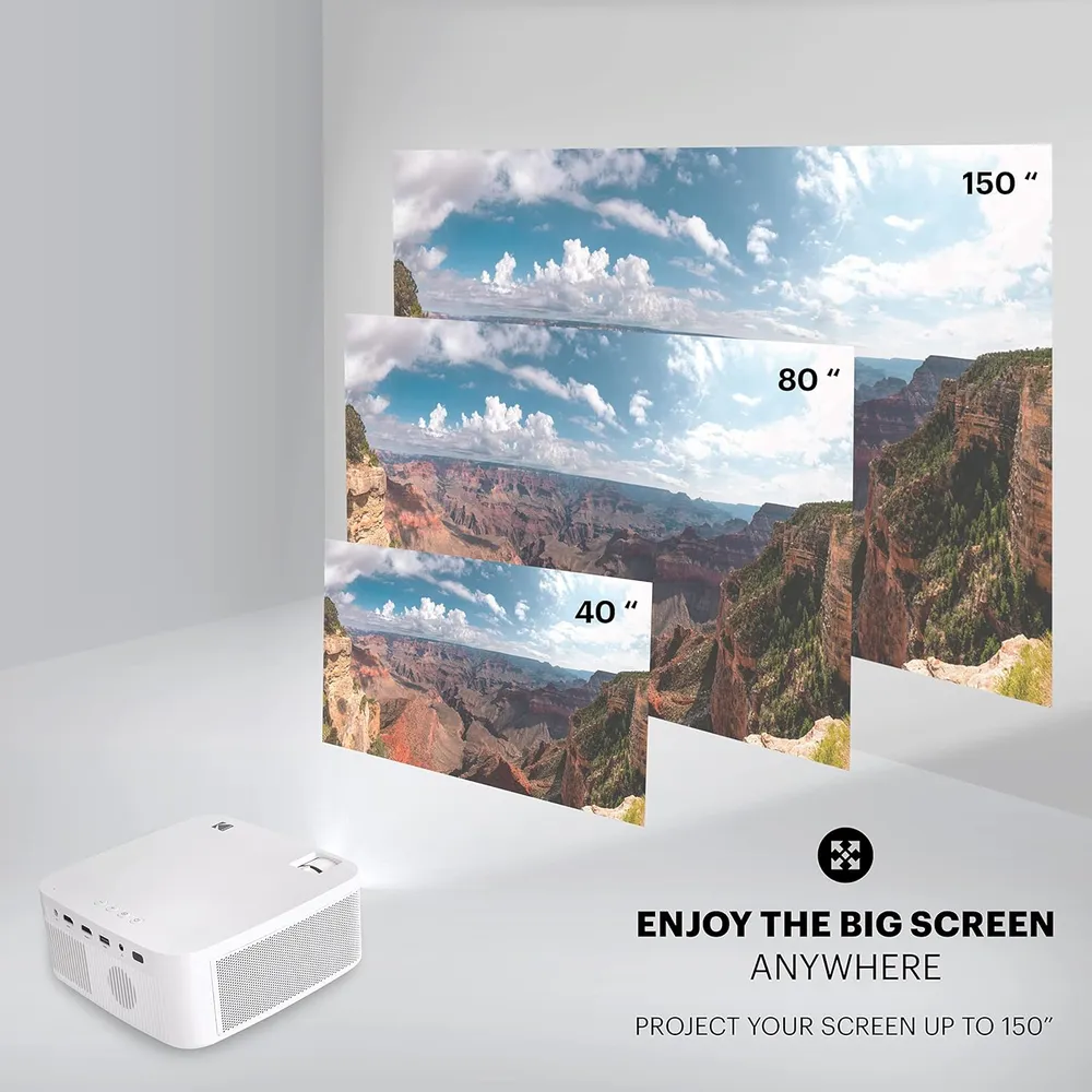 Kodak Flik X10 kit proyector Full HD | Blanco