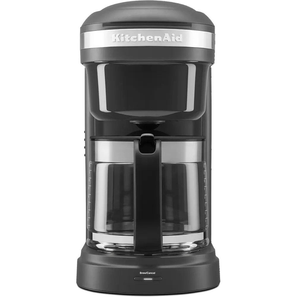 KITCHENAID, CAFETERA 12 QT / 11.4 L + TOSTADORA 2 REBANADAS | PLATEADO