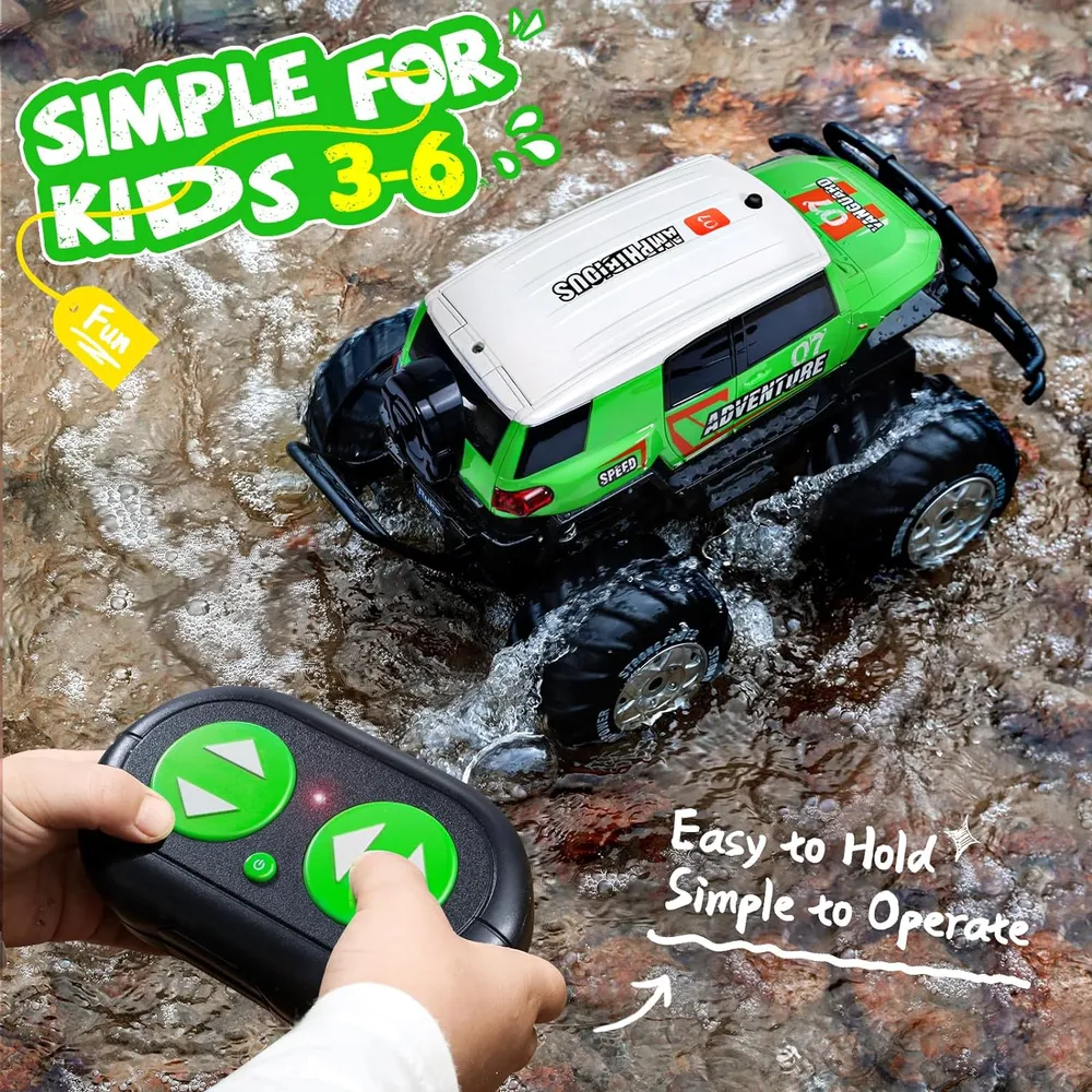 Ruko 1601AMP2 camión RC anfibio resistente al agua