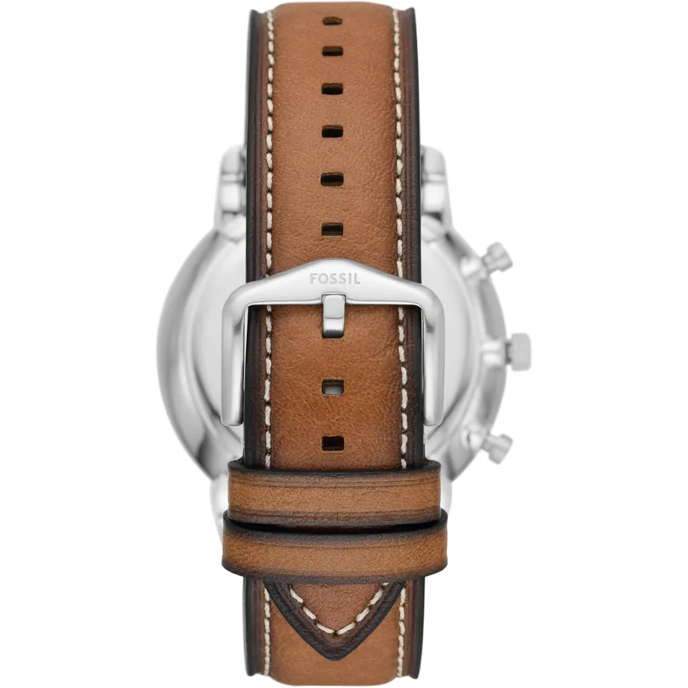 Fossil reloj cronógrafo Neutra de cuarzo para hombre, acero y cuero | Verde