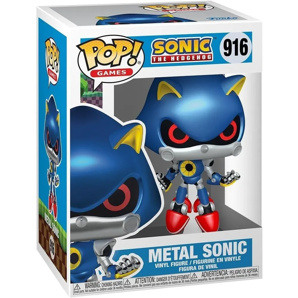 Funko Pop | Sonic Metalico de Sonic The Hedgehog