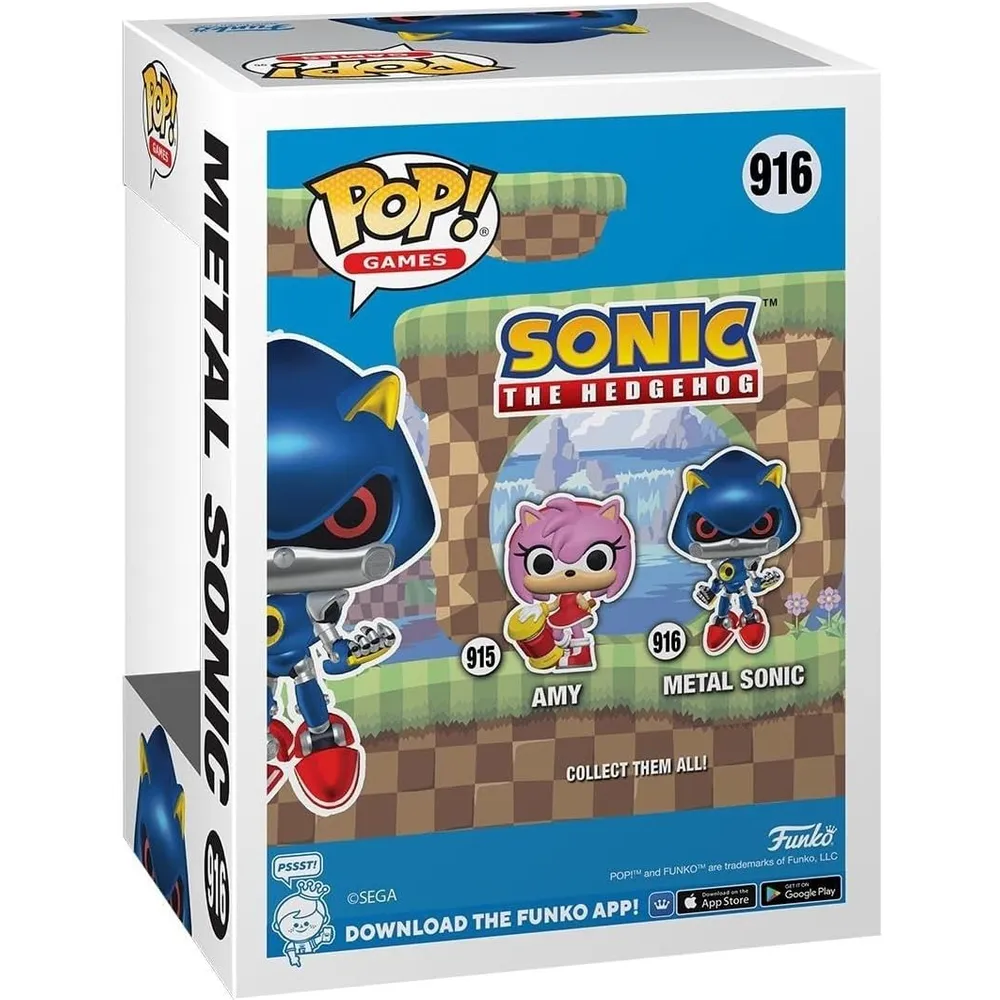Funko Pop | Sonic Metalico de Sonic The Hedgehog