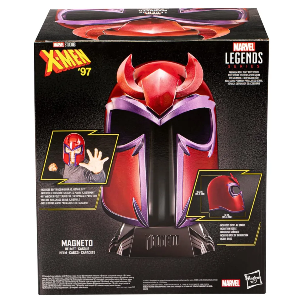 Casco magneto marvel legends series x-men '97