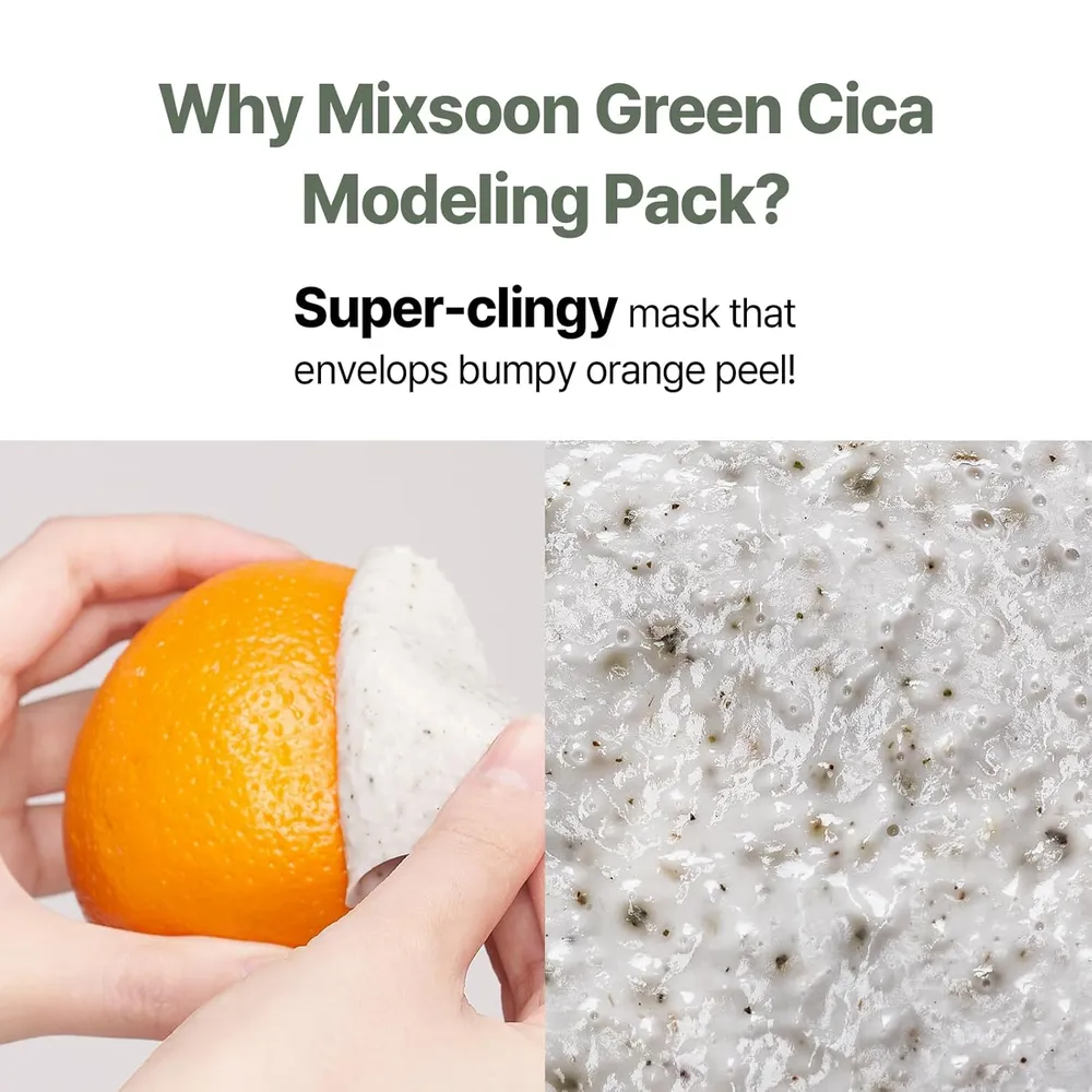 Mixsoon Green Cica Modeling Pack 5 un – Korea Skin Care