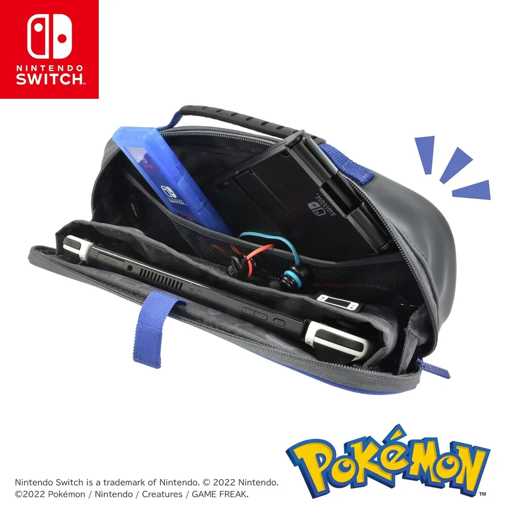 Hori Estuche de Carga Compacto Pikachu, Gengar y Mimikyu para Nintendo Switch