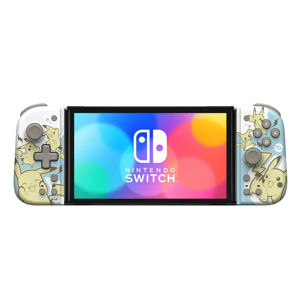 Mando Nintendo Switch Split Pad Compact Pikachu - Licenciado por Nintendo