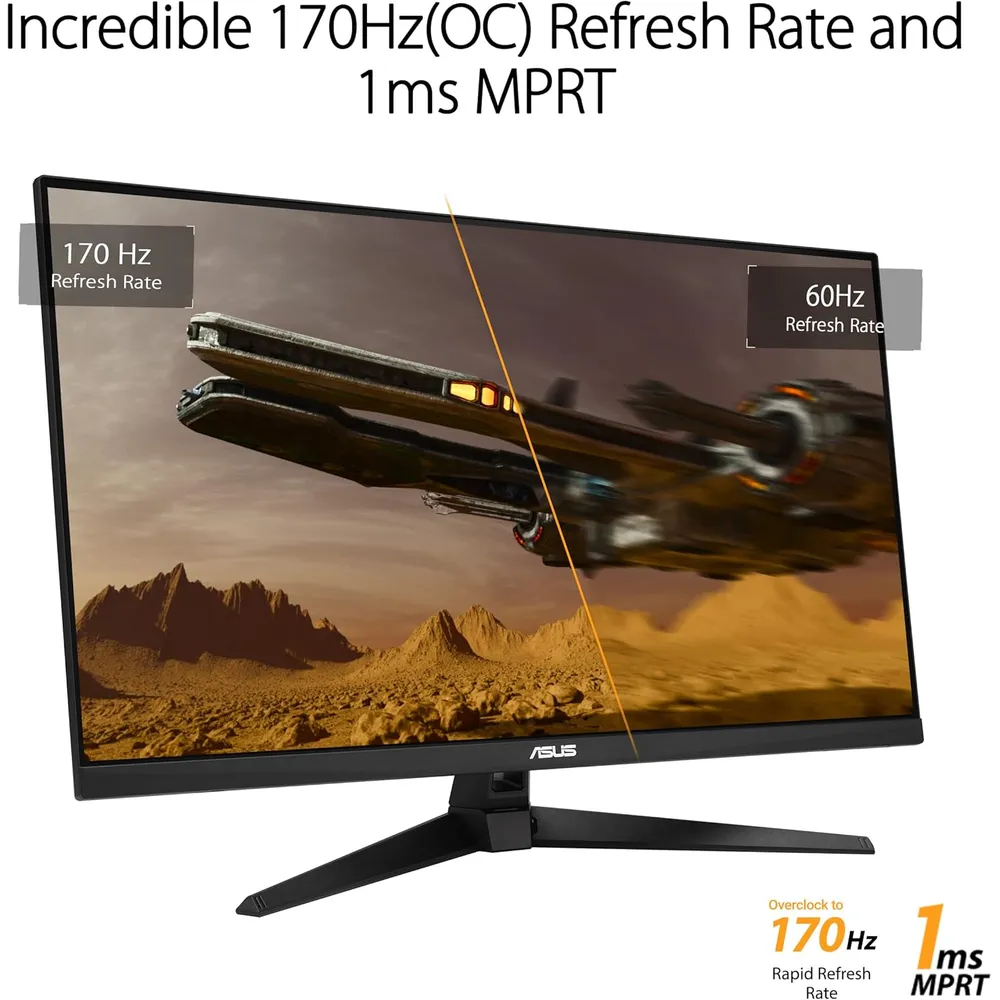 ASUS TUF Gaming VG32AQA1A Monitor 31.5" QHD 170Hz HDR