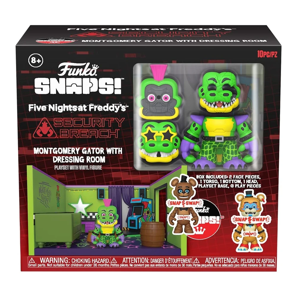 Funko Snaps! - Cinco Noches En Freddy's - Montgomery Gator con Vestidor