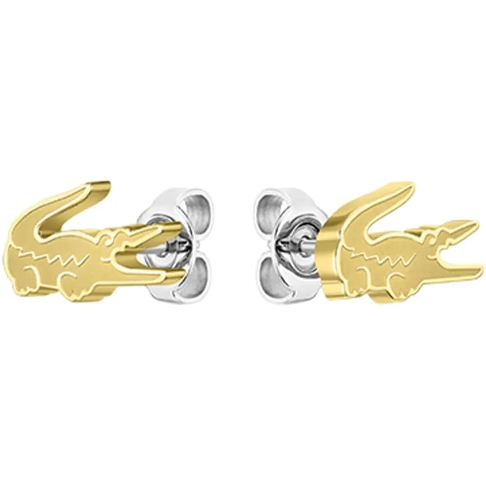 PENDIENTES LACOSTE BOTÓN MUJER