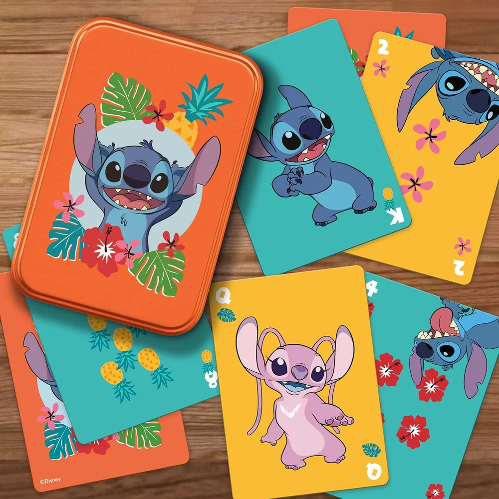 Paladone Disney Lilo & Stitch, juego de cartas coleccionable oficial versión inglés