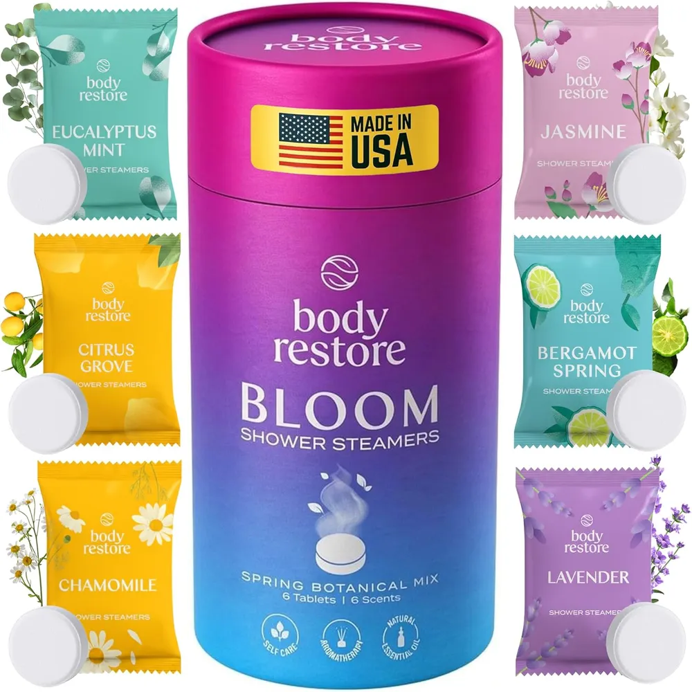 Vaporizadores de ducha pack 6 tabletas Body Restore | Bloom