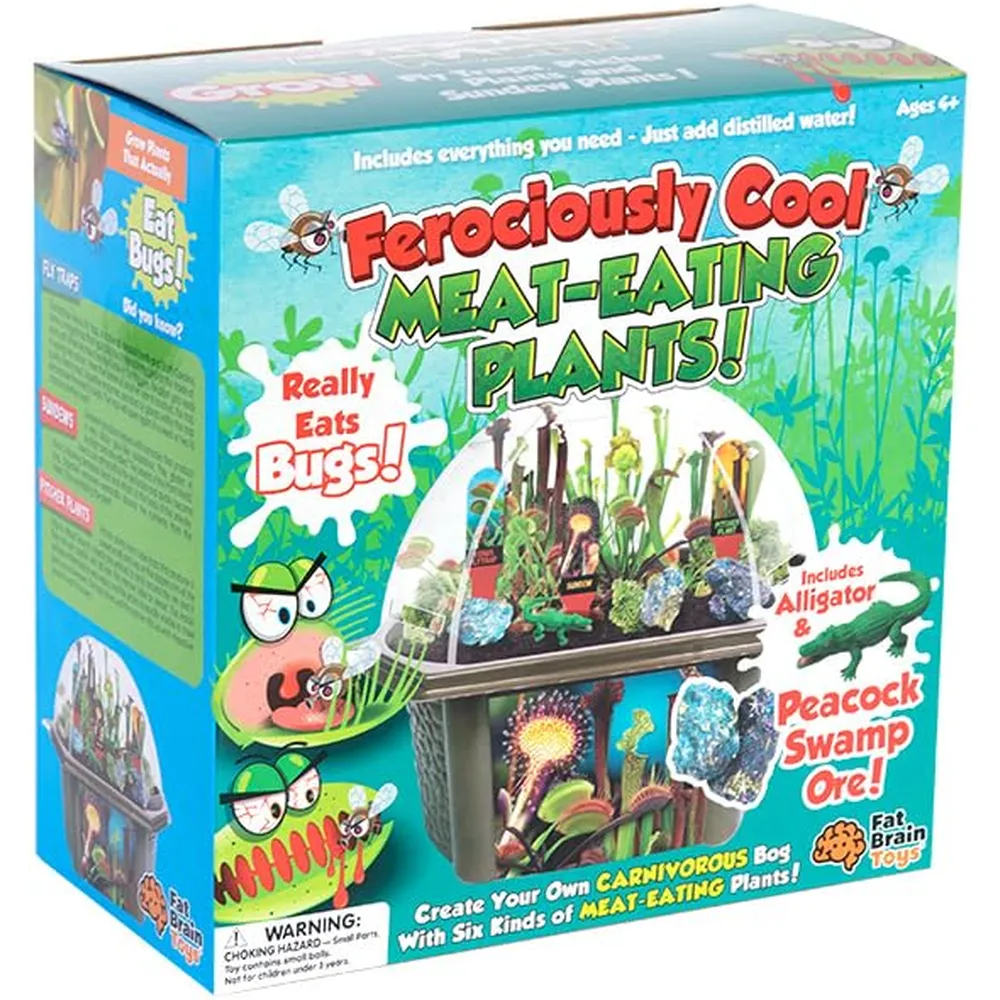 JUEGO KIT CREATIVO CREACIONES CARNÍVORAS FAT BRAIN TOYS