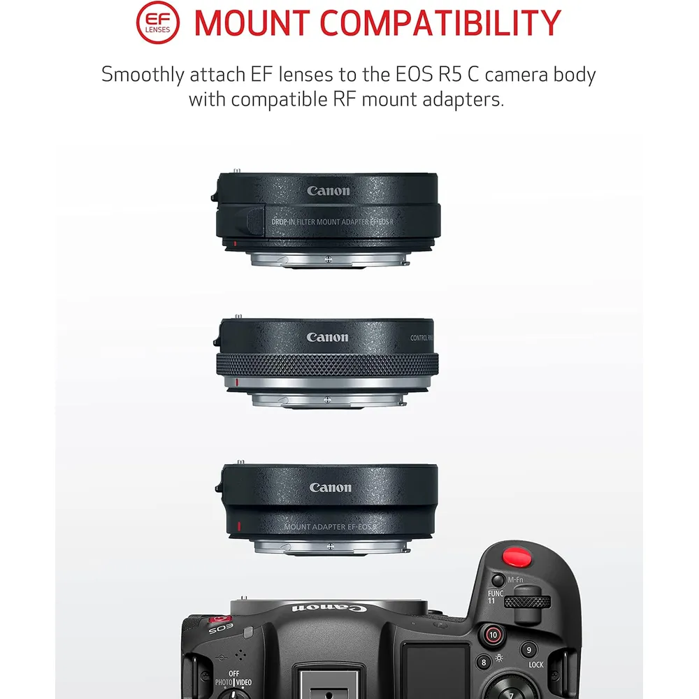 Canon cámara EOS R5 cine/foto kit | Negro