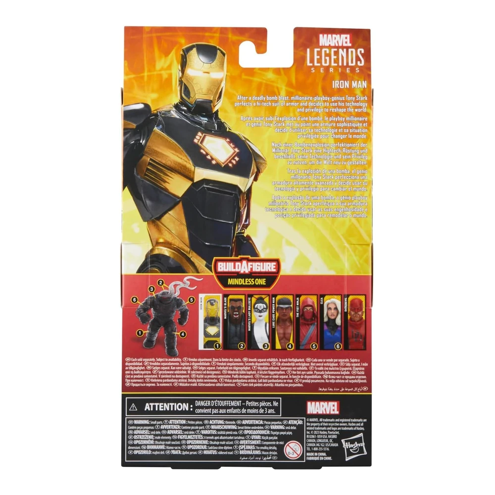 Marvel Hasbro Legends Series Gamerverse Iron Man - Midnight Suns Figuras de Acción Coleccionables de 6" - Figuras de Acción de Legends