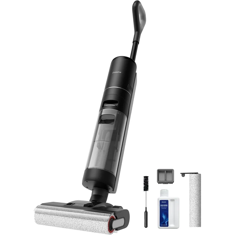 Dreame H12 Pro aspiradora mopa en seco y húmedo con autolimpieza | Negro