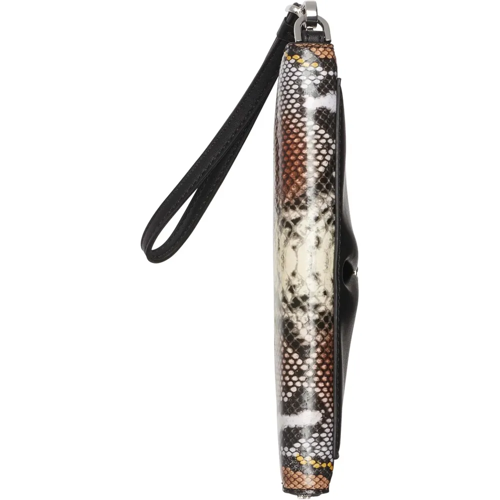 BILLETERA CALVIN KLEIN  CROSSBODY SERPIENTE MUJER