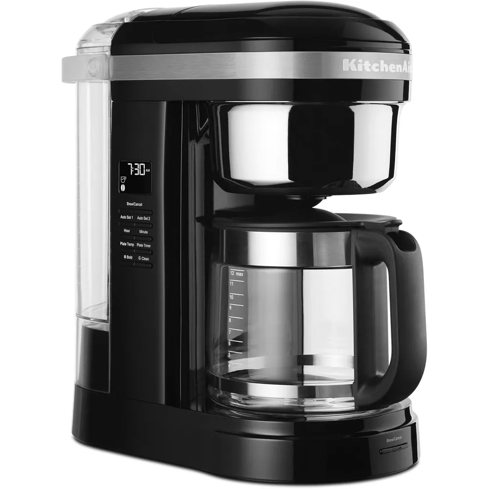 KITCHENAID KCM1209OB + KMT2115, CAFETERA 12 QT / 11.4 L + TOSTADORA 2 REBANADAS
