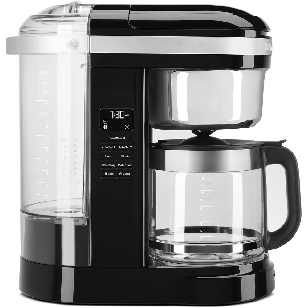 KITCHENAID KCM1209OB + KMT2115, CAFETERA 12 QT / 11.4 L + TOSTADORA 2 REBANADAS