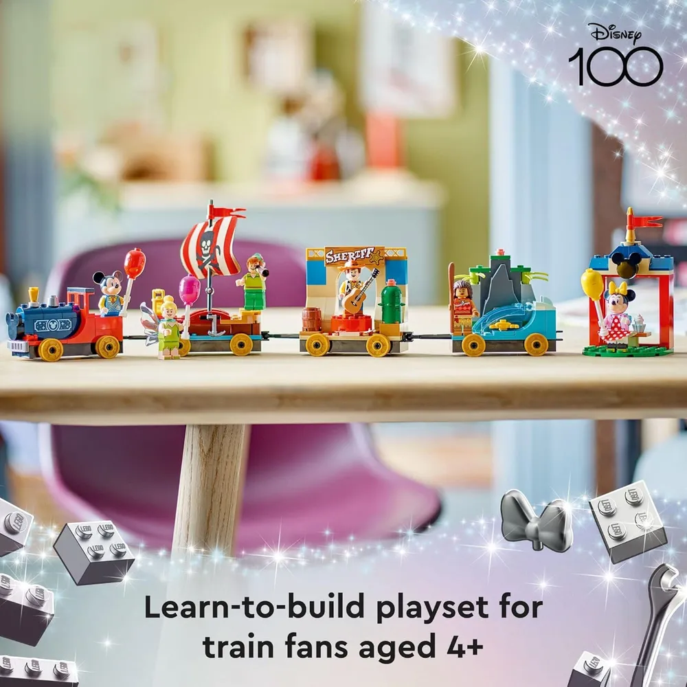 Lego Disney tren de la celebración del centenario set con 6 minifiguras clásicas