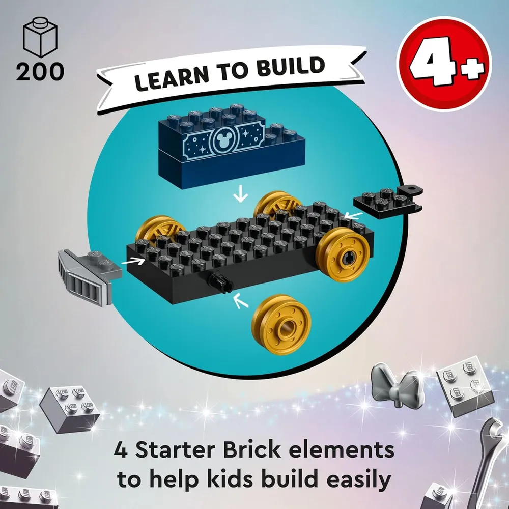 Lego Disney tren de la celebración del centenario set con 6 minifiguras clásicas