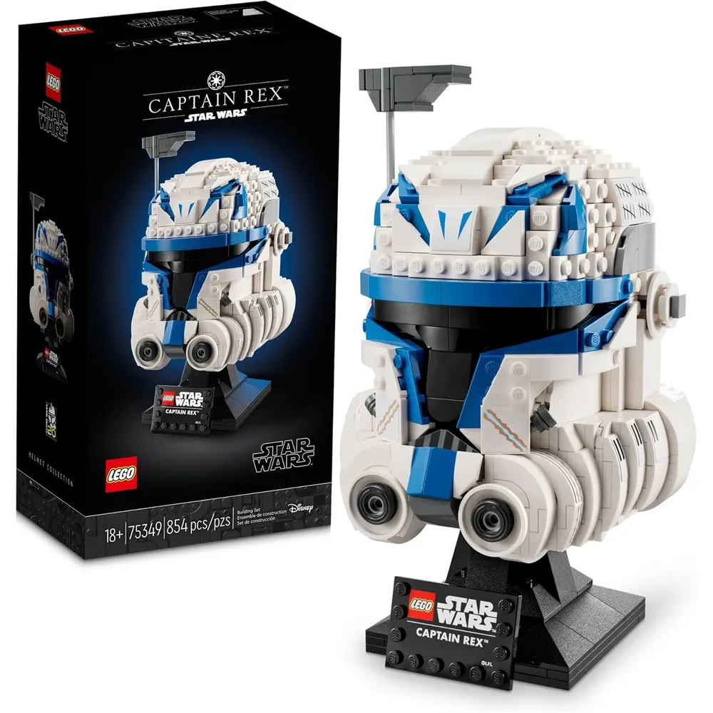 Lego Star Wars casco del Capitán Rex set coleccionable para adultos
