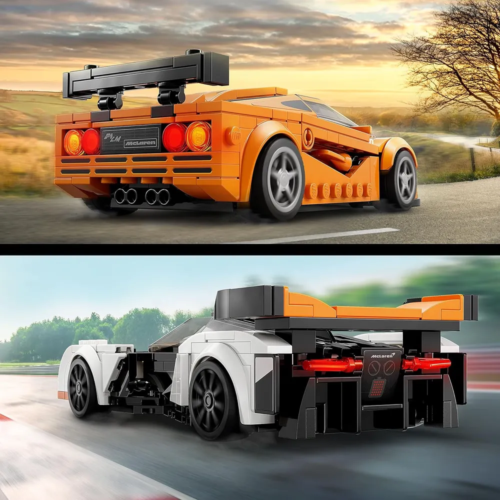 Lego Speed Champions McLaren Solus GT y F1 LM set de coches de carreras