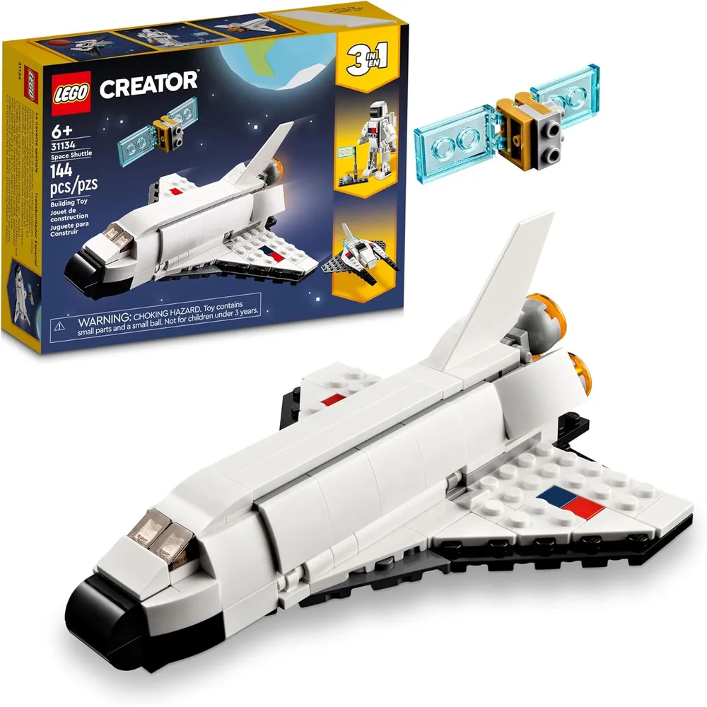 Lego Creator 3 en 1 transbordador espacial set de construcción infantil