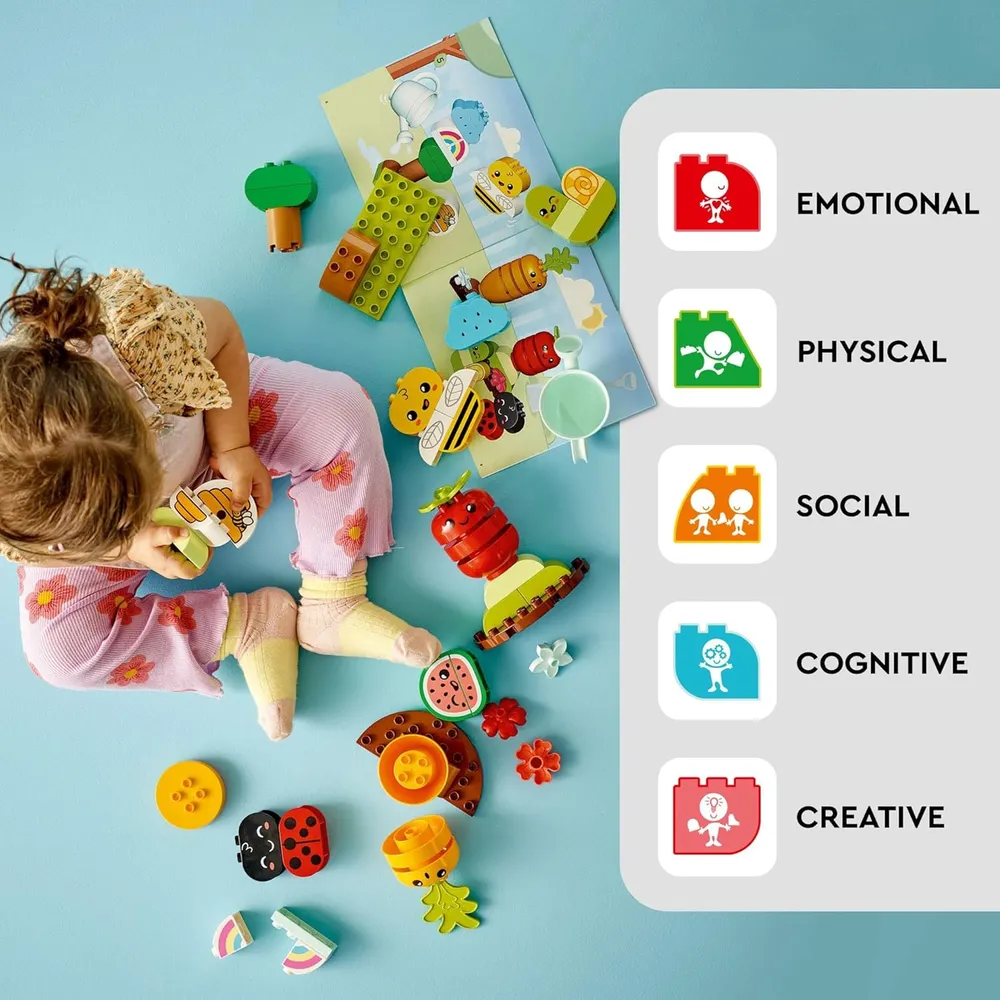 Lego Duplo mi primer jardín orgánico set educativo con bloques sensoriales
