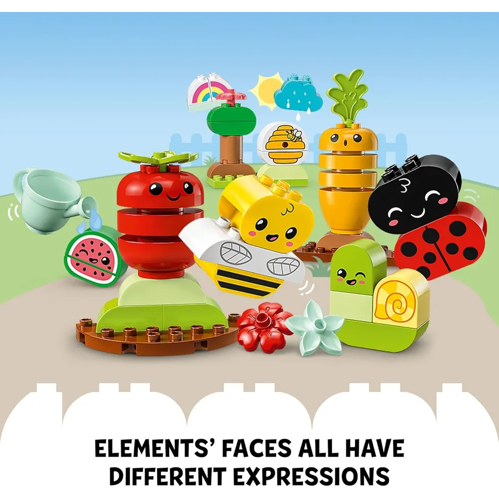 Lego Duplo mi primer jardín orgánico set educativo con bloques sensoriales