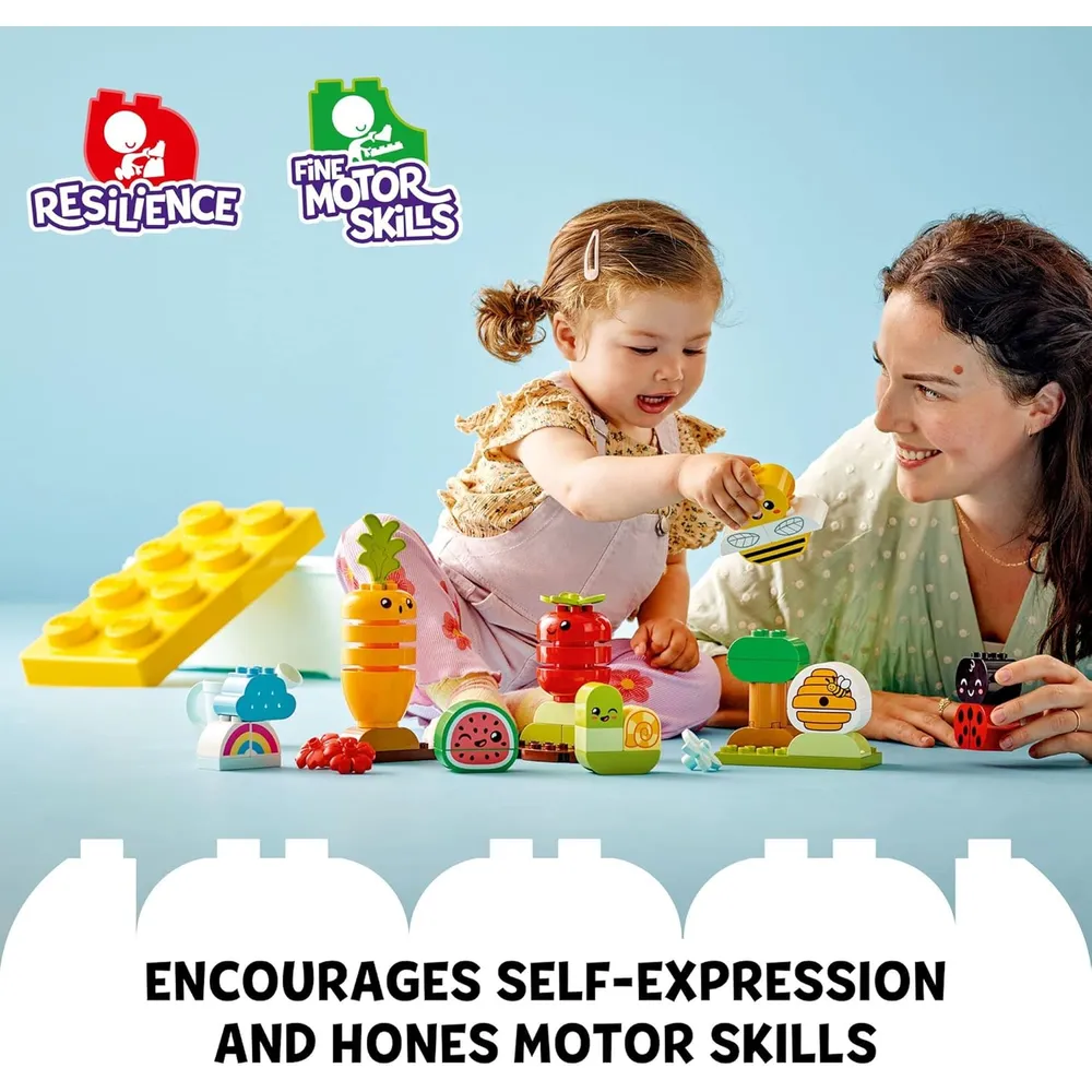 Lego Duplo mi primer jardín orgánico set educativo con bloques sensoriales