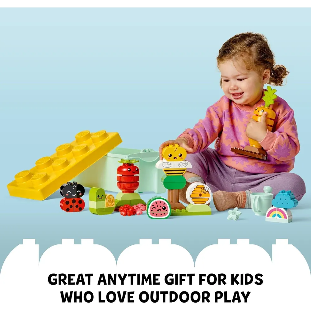 Lego Duplo mi primer jardín orgánico set educativo con bloques sensoriales