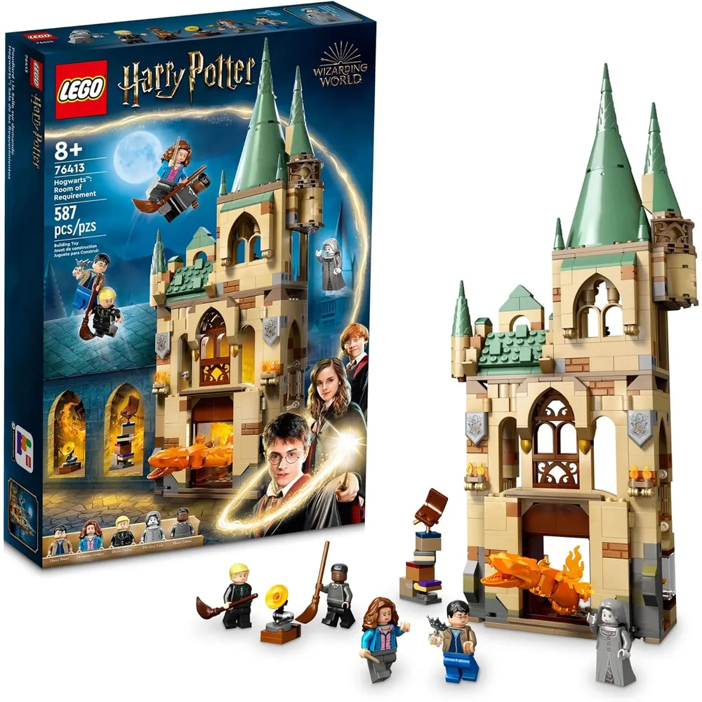 Lego Harry Potter sala de los menesteres set de castillo con minifiguras