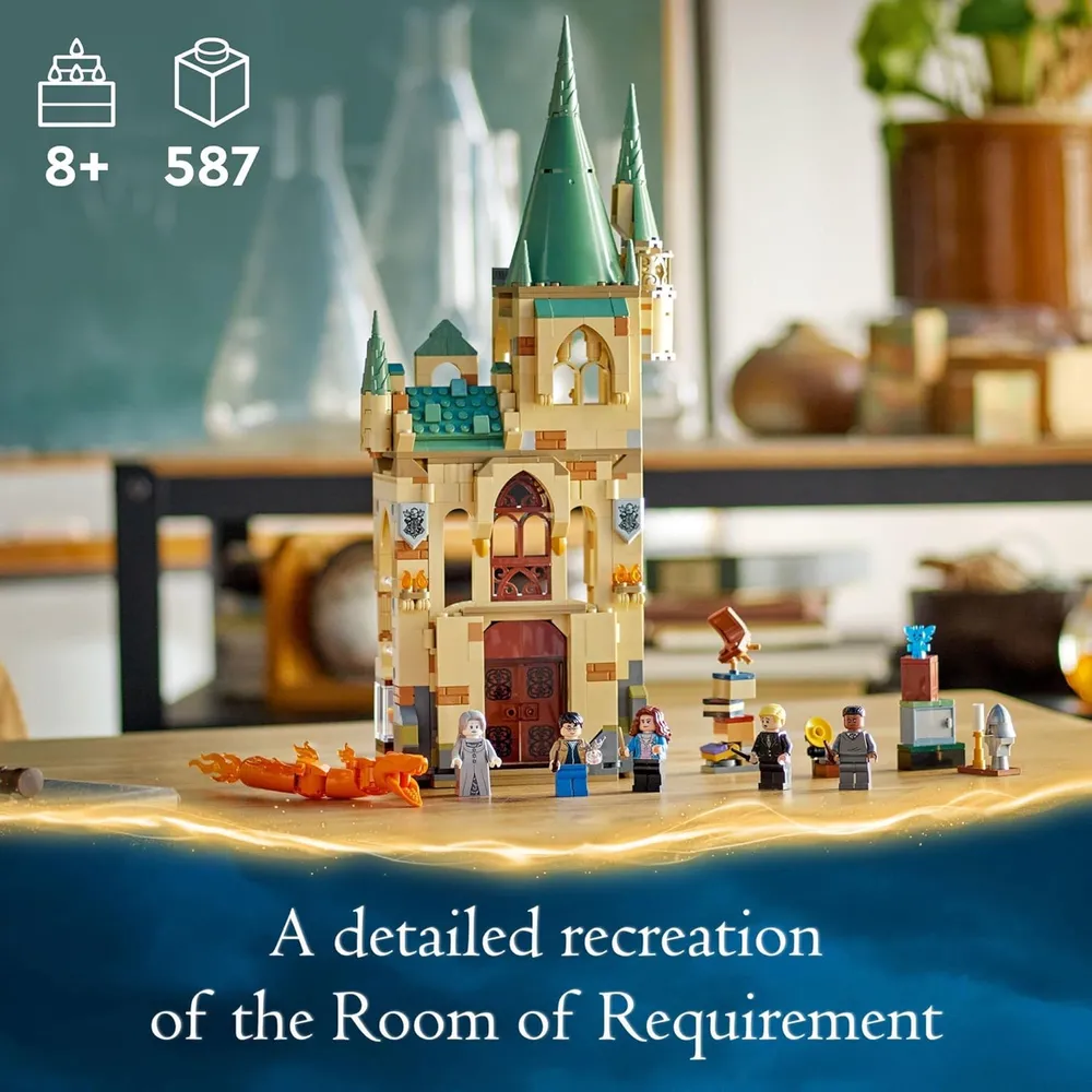 Lego Harry Potter sala de los menesteres set de castillo con minifiguras