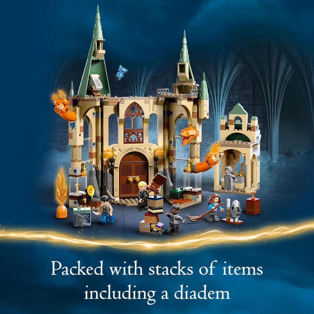 Lego Harry Potter sala de los menesteres set de castillo con minifiguras