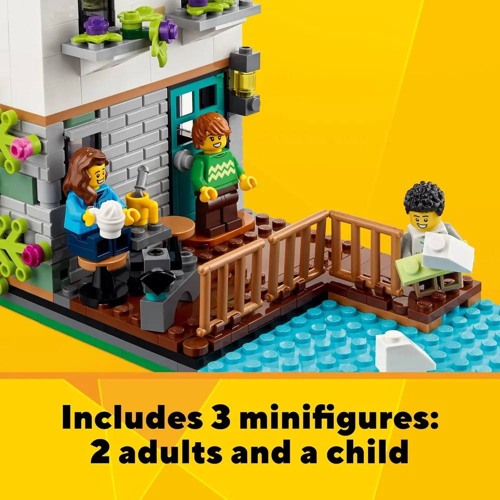 LEGO CREATOR 3 EN 1 CASA ACOGEDORA CON FIGURAS