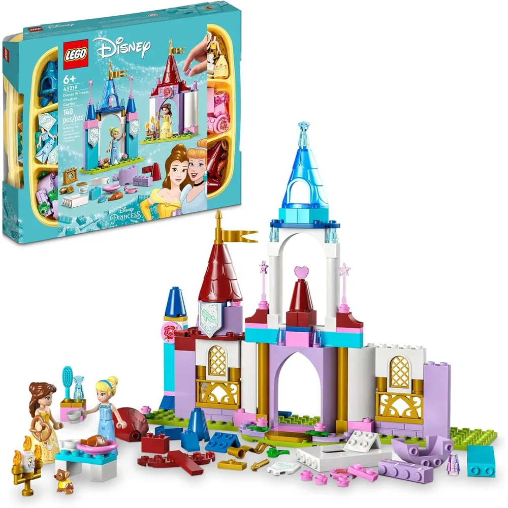 Lego Disney castillo creativo de princesas set con muñecas y clasificador