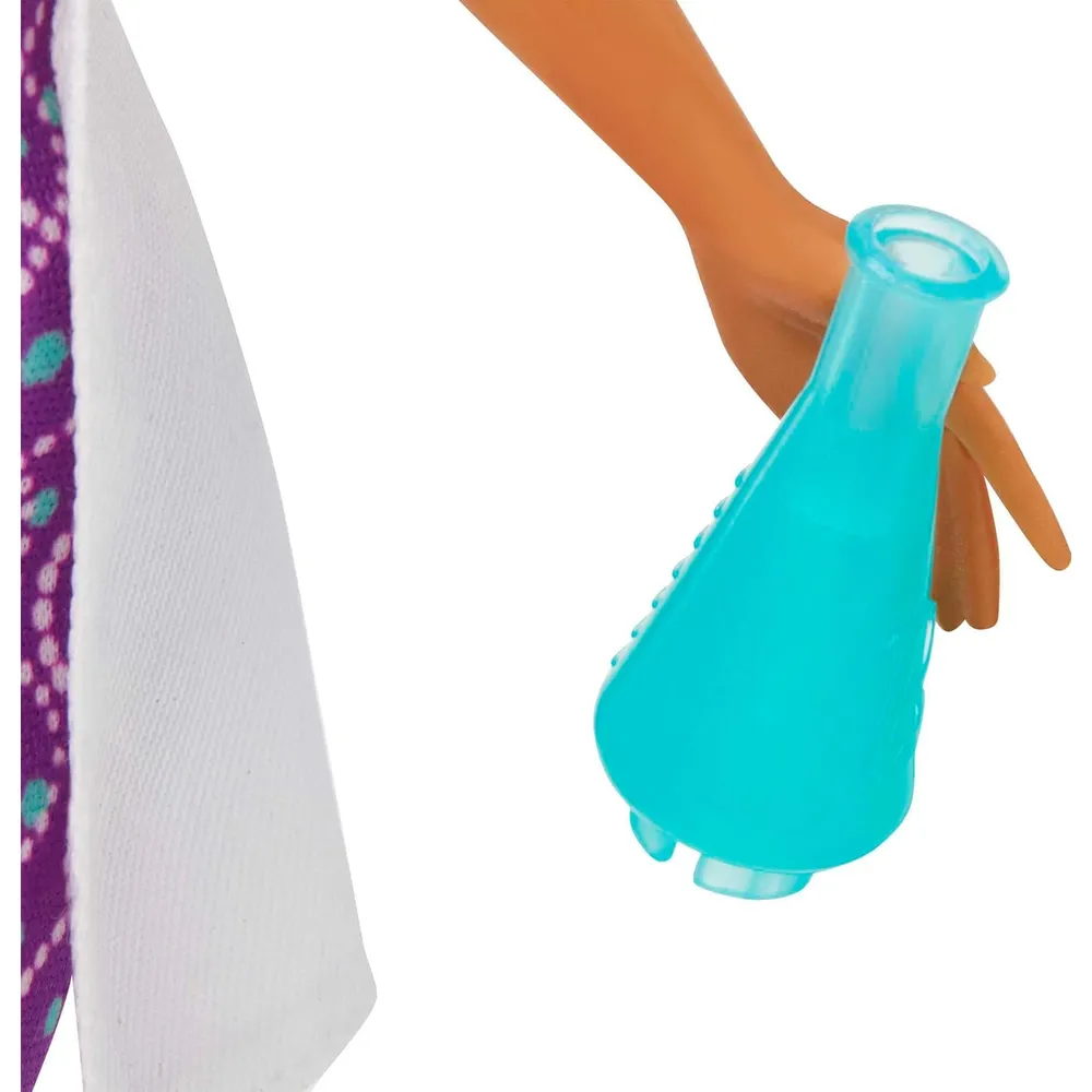 BARBIE LABORATORIO CIENTÍFICO SET CON 2 MUÑECAS Y ACCESORIOS