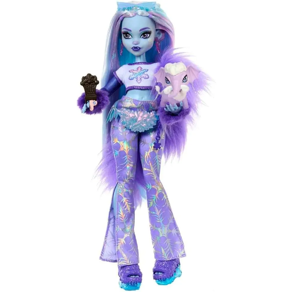 MUÑECA MONSTER HIGH ABBEY BOMINABLE 11" / 28 CM CON ACCESORIOS