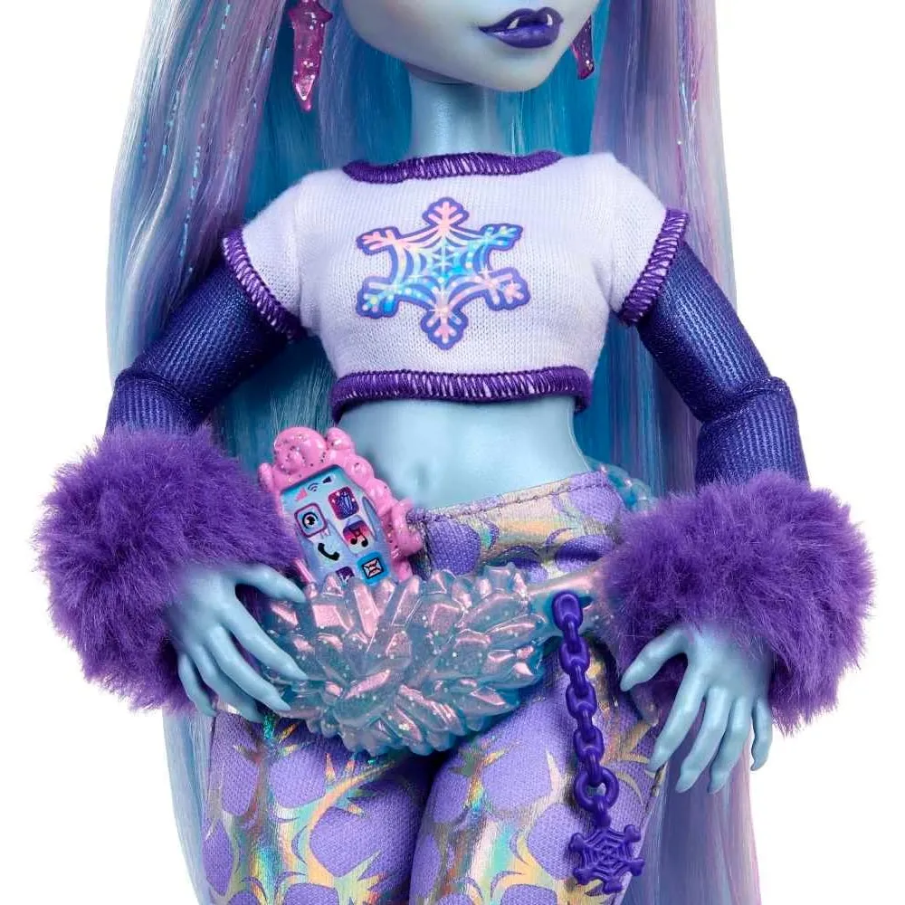 b0bljsh45t_3_webp.webp MUÑECA MONSTER HIGH ABBEY BOMINABLE 11" / 28 CM CON ACCESORIOS