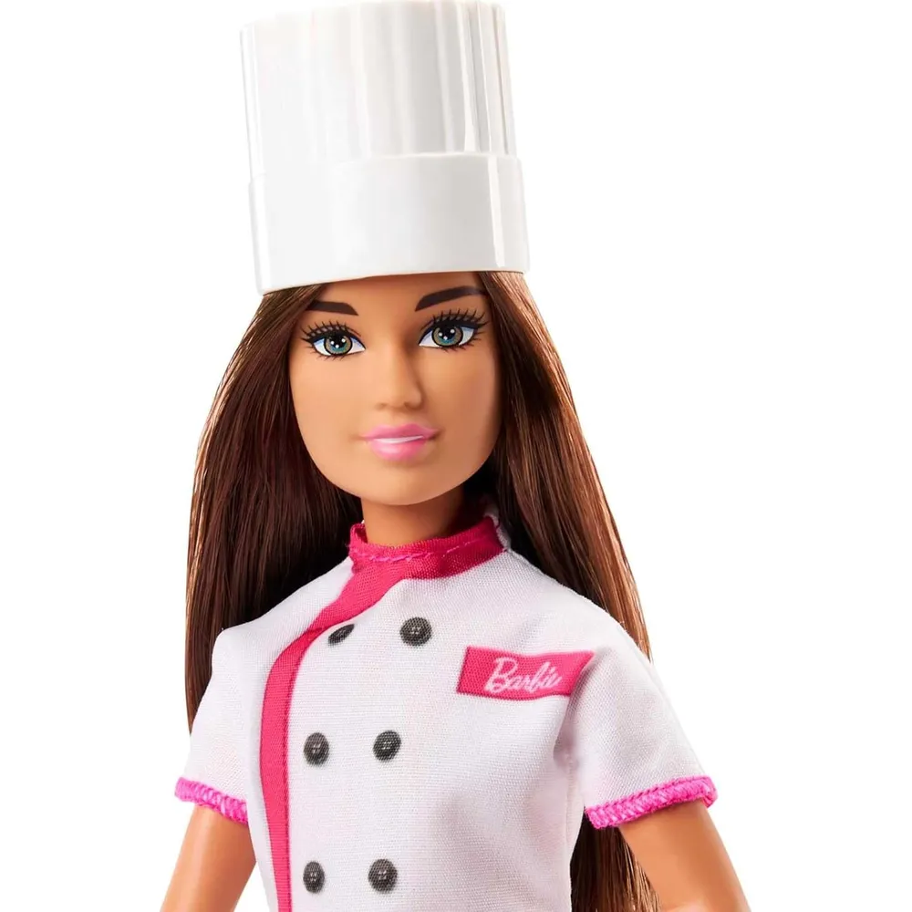 BARBIE MUÑECA PASTELERA PROFESIONAL CON ACCESORIOS