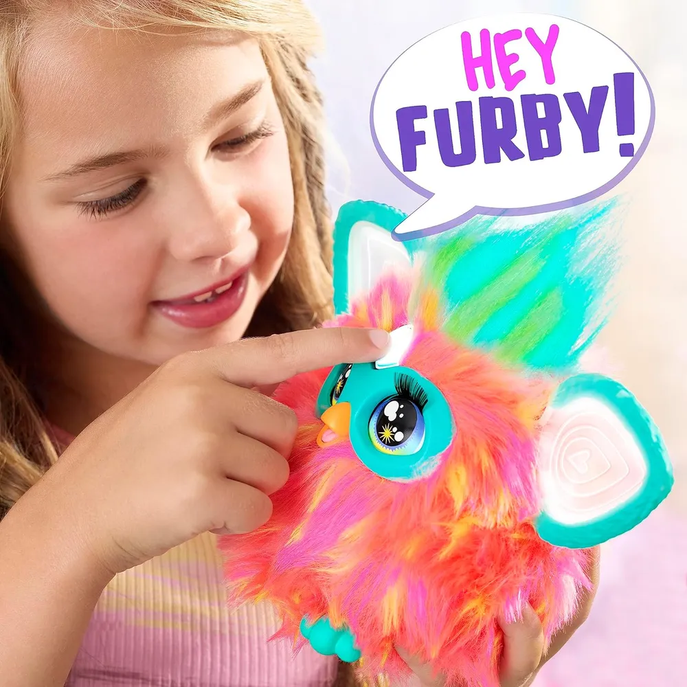 Furby Interactivo con 15 Accesorios | Coral