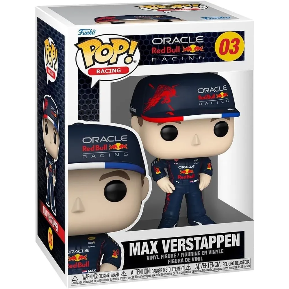 Funko Pop | Max Verstappen de Fórmula 1 Red Bull