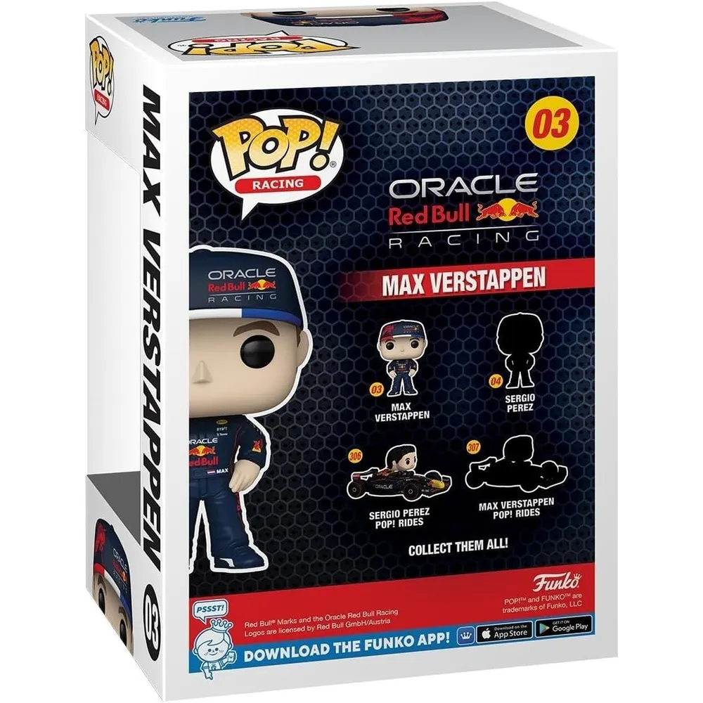 Funko Pop | Max Verstappen de Fórmula 1 Red Bull