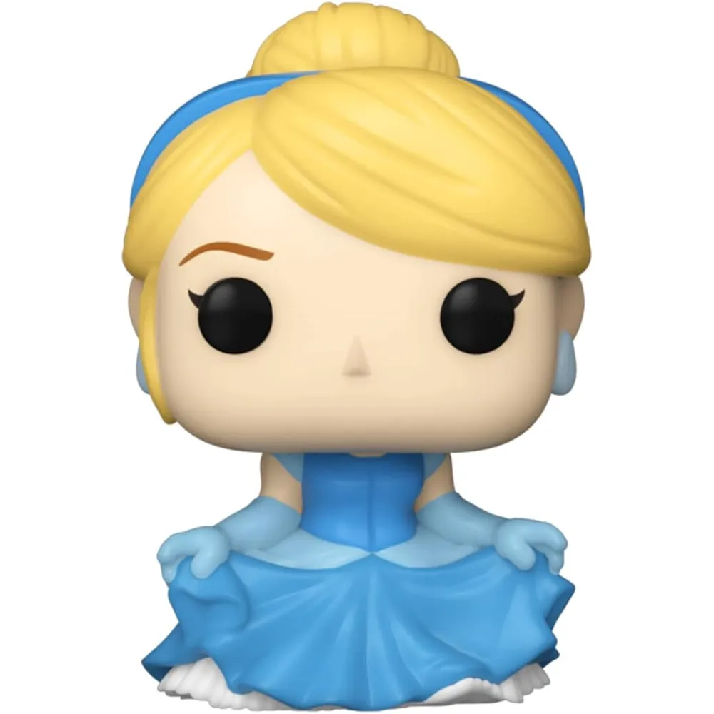 Funko Pop | Pack de 4 Bitty Princesas de Disney (Cenicienta, Blancanieves, Aurora y figura sorpresa)
