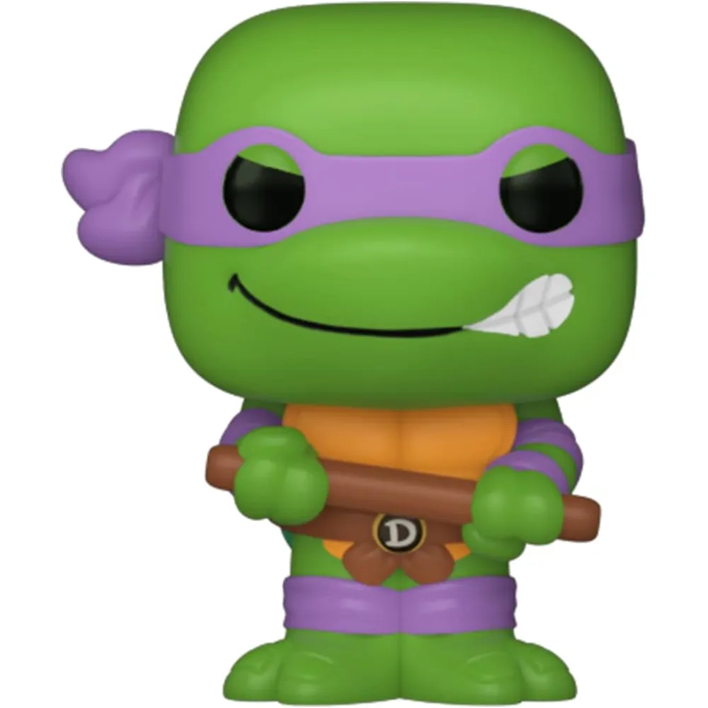 Funko Pop | Pack de 4 Bitty de Tortugas Ninja (Leonardo, Shredder, Baxter y figura sorpresa)