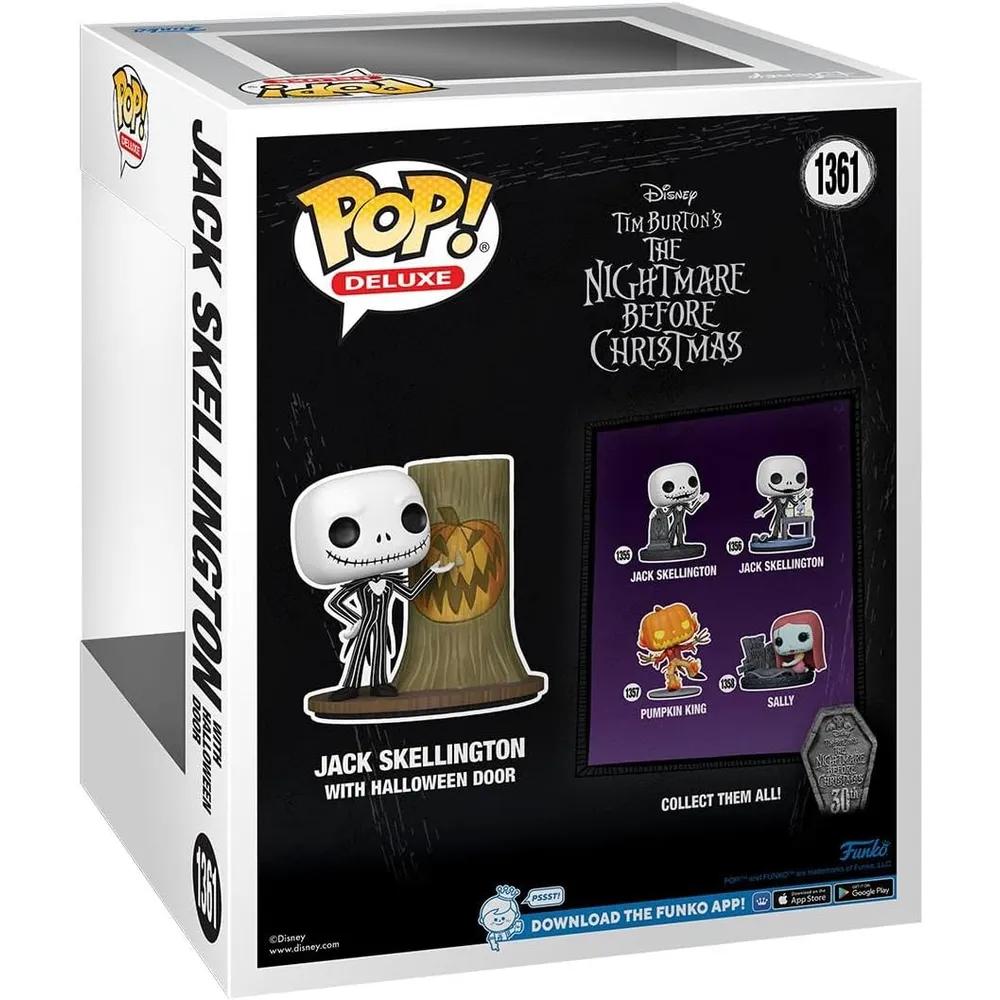 Funko Pop | Jack Skellington con Puerta de El Extraño Mundo de Jack