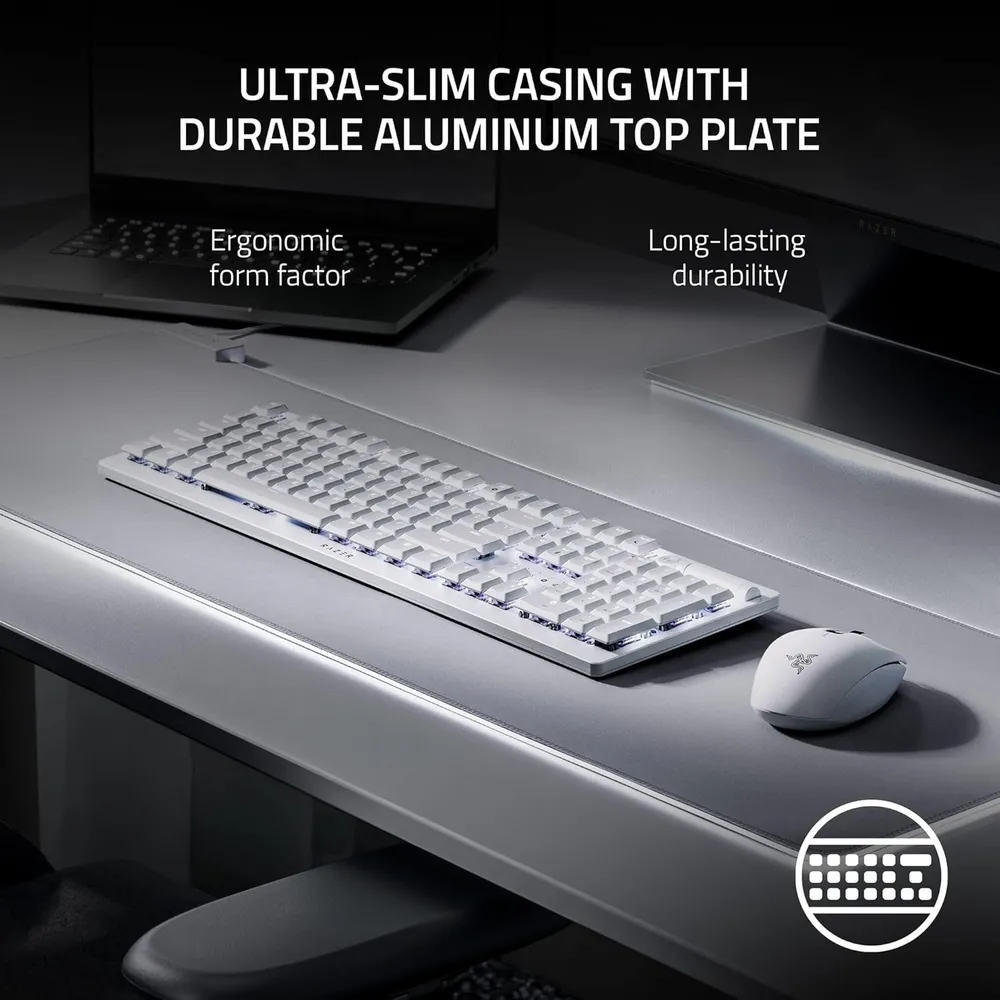 TECLADO INALÁMBRICO DEATHSTALKER V2 PRO RAZER | BLANCO