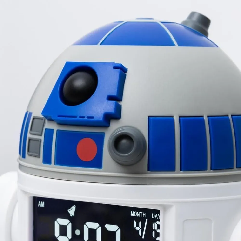 Paladone Star Wars R2-D2, reloj despertador USB 13 cm